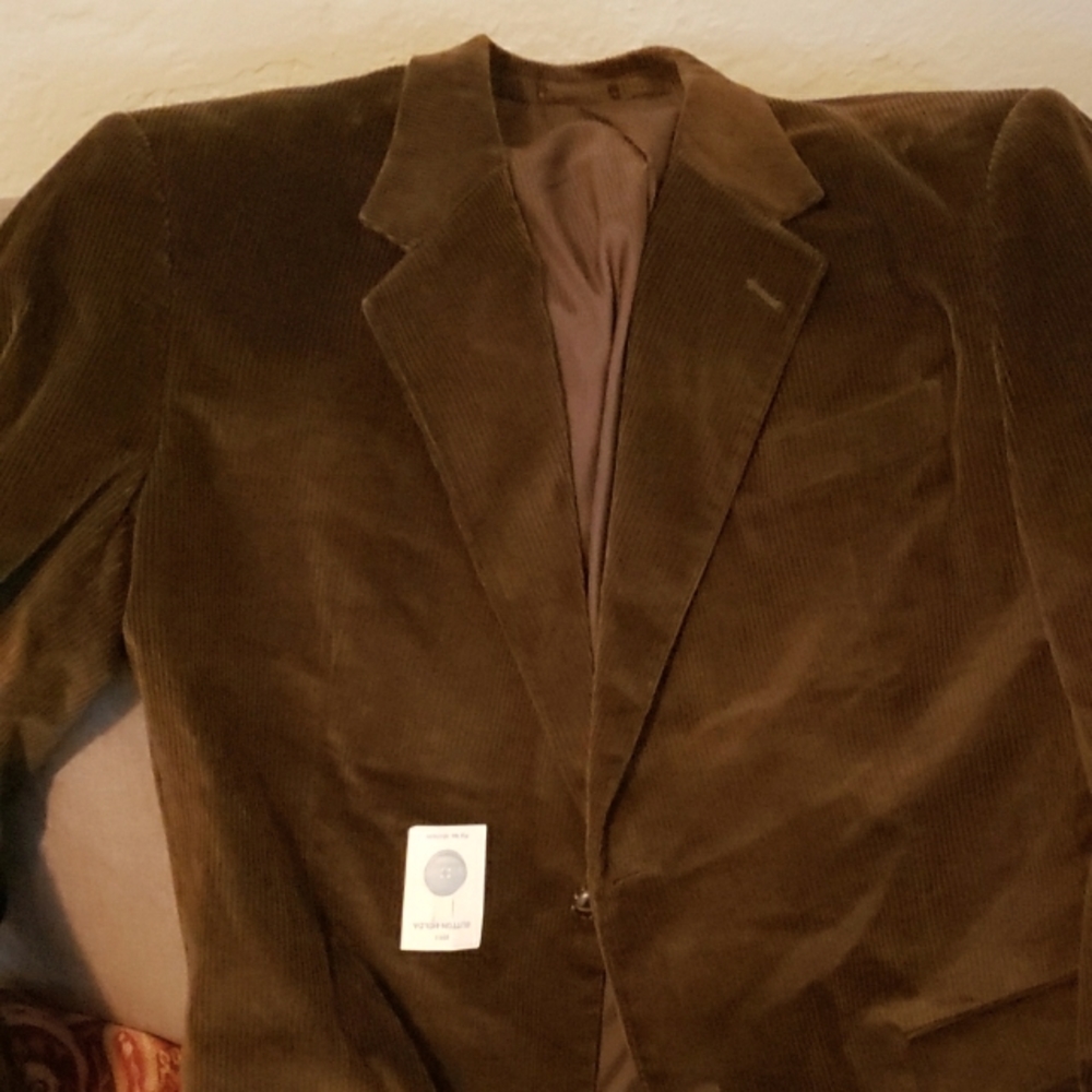 Vintage Brown corduroy sport coat